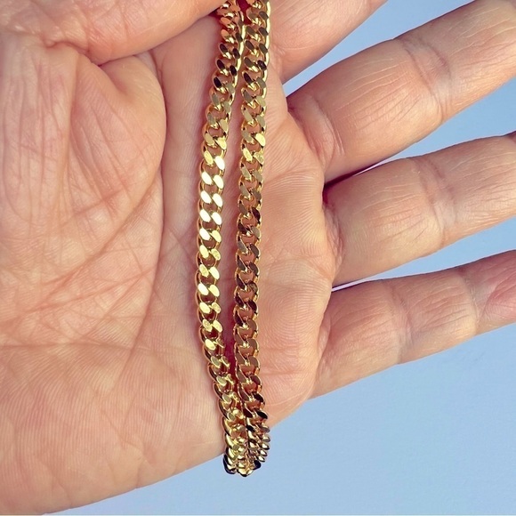 Nib - Souxmux, Double Layer Pendant Necklace - Gold Plated - Adjustable. - Picture 14 of 16